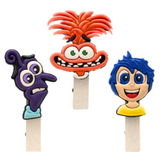 Hair Clip Trio Divertidamente na internet