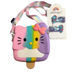 Bolsa Mini Hello + Hair Clip Duplo