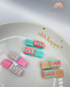 Hair Clip Duplo Baby Love na internet