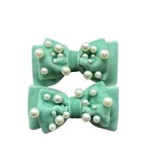 Laço Duplo Veludo Girly - comprar online