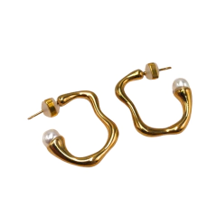 Brinco Argola Desconstruída - comprar online