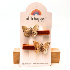 Hair Clip Duplo Borboletas 3D na internet