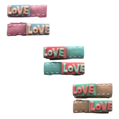 Hair Clip Duplo Baby Love