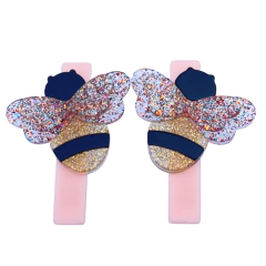 Hair Clip Duplo Abelha