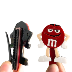Hair Clip Duplo M&Ms - OHH-HAPPY