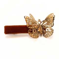 Imagem do Hair Clip Duplo Borboletas 3D