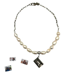 Colar Relicário Sweet Letter - OHH HAPPY!