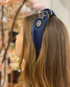 TIARA NÓ COM PEDRARIA - comprar online