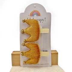 Hair Clip Duplo Coroa