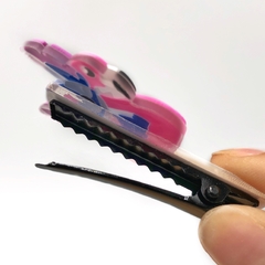 Hair Clip Duplo Stitch Havaí - OHH-HAPPY