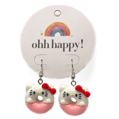 Brinco Rosquinha Hello Kitty