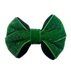 Hair Clip Shine Verde/Preto