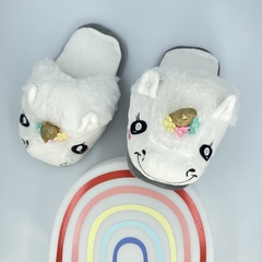 Pantufa unicórnio led - loja online