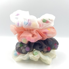 Scrunchie Festa do Pompom
