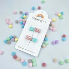 Imagem do Hair Clip Duplo Baby Love