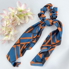 Scrunchie Geométrico Longo - comprar online