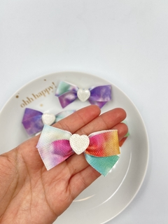 Laço Duplo Tie Dye na internet