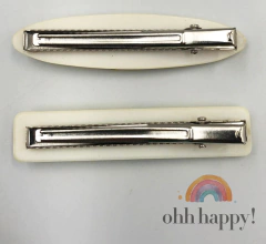 Hair Clip Duplo Flores Amarelas na internet
