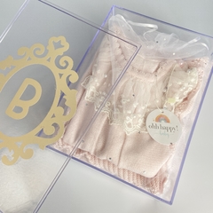Kit Saída de Maternidade Donatella (com caixa Personalizável)