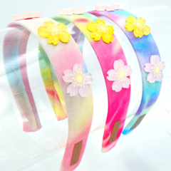 Tiara Tie Dye Flores