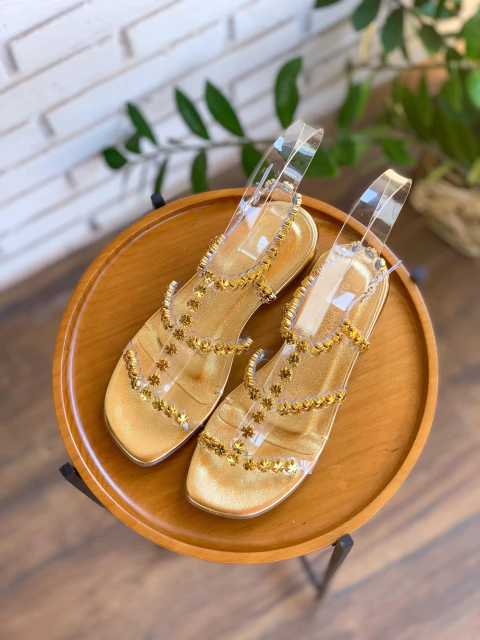 Sandalia Rasteira Vera Tira Transparente EP 08/25 - comprar online