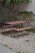 Set - 1 Mesa + 2 Bancos Coihues cuadra