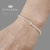Pulsera Bolitas Con Cristal Swarovski - Plata 925