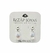Aros Bolitas Pasantes Cristal Swarovski Mini Drop - Plata925