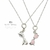 Collar Cadena Con Dije Lentes - Anteojos - Plata 925
