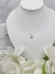 Collar Con Ojito Cubic De Las Buenas Energias- Plata 925 - Izzap Joyas
