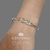 Pulsera Esclava Plata Y Oro Infinito Central (vs. Modelos)