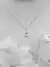 Collar Cadena Plata 925 Con Cristal Swarovski Mini Drop en internet
