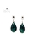 Aros Pasantes Cristales Swarovski Gota 16 Mm Plata 925 en internet