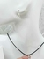 Imagen de Collar Cordón Sintetico Con Mini Cristal Austriaco