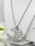 Collar Luna Calada Grande - Acero Quirurgico - Izzap Joyas