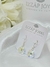 Aros Anzuelos Cristal Swarovski Ovalo - Plata 925