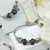 Imagen de Pulsera Esclava Semi Abierta Mejor Mamá Con Donas Acero