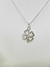 Collar Con Dije Trébol - Plata 925 - Izzap Joyas