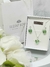Conjunto Aros Y Collar Cristal Swarovski Corazon 10mm Plata - tienda online