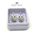 Aros Abridores Flor Cubic Plata 925 en internet