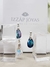 Dije Cristal Swarovski Gota 16 Mm Con Engarce De Plata 925 - Izzap Joyas