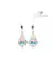 Aros Pasantes Cristales Swarovski Barroco 22 Mm - Plata 925 en internet
