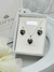 Conjunto Aros Y Collar Cristal Swarovski Corazon 10mm Plata - tienda online