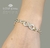 Pulsera Plata Y Oro Panter Con Infinito Liso