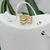 Aro Cuff Solitario V Con Brillos Acero Quirurgico - Izzap Joyas