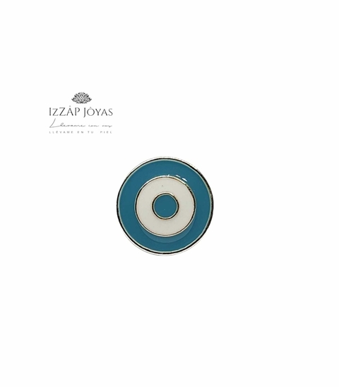 Prendedor Escarapela Argentina Esmaltada - Acero