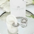 Aro Cuff Solitario - Cuff Chunky - Acero - Izzap Joyas