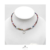 CHOCKER Canutillos Colores Y Dije- Acero Blanco