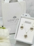 Conjunto Aros Y Collar Cristal Swarovski Corazon 10mm Plata - comprar online