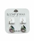 Aros Cubanos + Cristales Swarovski Gotas 12 Mm - Plata 925 en internet